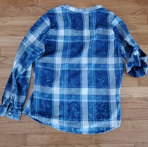 Kenneth Cole Reaction Plaid Button Down Shirt - Picture 11 of 11